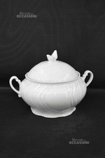 Zuppiera ceramica bianca usato  Susegana