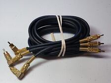RCA Cable Gold Plated Connectors 3 AV Audio Video 6 FEET comprar usado  Enviando para Brazil