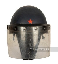 Capacete de viseira JNA SFRY iugoslavo antimotim MPC1 casca e insígnia comprar usado  Enviando para Brazil