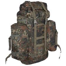 A. blochl Alemão Mountain Mochila Trekking Camping Mochila 80L Camuflagem Flecktarn comprar usado  Enviando para Brazil