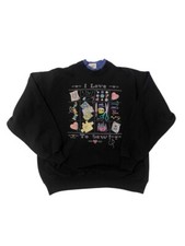Moletom Feminino Vintage Y2K “I Love To Sew” Tamanho XL Pulôver RARO Granny Core comprar usado  Enviando para Brazil