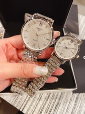 Relógio feminino Tissot 1853 Dream Maiden Series calendário quartzo tira de aço tamanho 30, usado comprar usado  Enviando para Brazil