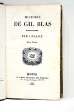 LIVRE ANCIEN LESAGE HISTOIRE DE GIL BLAS DE SANTILLANE 1829 na sprzedaż  Wysyłka do Poland