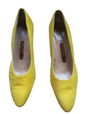 Escarpins carel jaunes d'occasion  Paris-