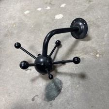 Casaco giratório vintage Ikea Mina retrô Sputnik preto metal montagem na parede, usado comprar usado  Enviando para Brazil