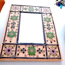 Vintage mirror glass d'occasion  Expédié en Belgium