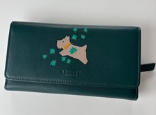 Radley green leather for sale  SUDBURY