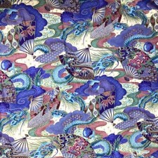 Blue dragons kimono for sale  Humble