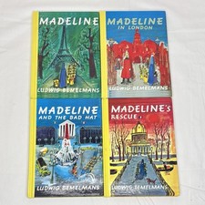 Madeline Set of 4 Books by Ludwig Bemelmans Viking Penguin 1992 Hardcover comprar usado  Enviando para Brazil