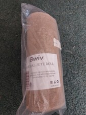 Natural chunky jute for sale  ASHFORD