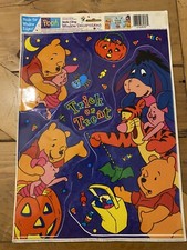 2-Vtg Winnie the Pooh Halloween janela aderente folha 12”x17” leitão olho tigre comprar usado 2-Vtg Winnie the Pooh Halloween janela aderente folha 12”x17” leitão olho tigre comprar usado  Enviando para Brazil