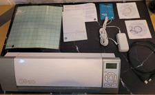 Máquina de corte eletrônica Silhouette Cameo completa tecido de vinil em excelente estado usado na caixa comprar usado  Enviando para Brazil