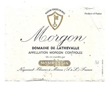Etiquette vin morgon d'occasion  Royan