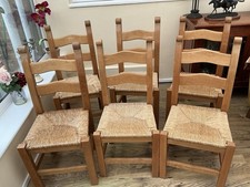 Solid pine chairs for sale  MANCHESTER