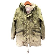 Jaqueta com capuz feminina oficial JEEP Sherpa Line Patch Field militar zíper completo M RARA comprar usado  Enviando para Brazil
