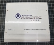 Amplificador Pyramid Arctic Series MOSFET PB417X, 1000 Watts, Áudio de Carro, 4 Canais, Testado comprar usado  Enviando para Brazil