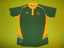 Camisa ÁFRICA DO SUL SPRINGBOKS (L) ALGODÃO COMERCIANTES PERFEITA!!! rugby doméstico, usado comprar usado  Enviando para Brazil