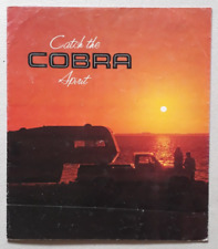 Cobra motorhomes brochure for sale  BOURNE