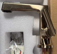 Usado, Torneira de banheiro Brizo 65098LF-GL Levoir furo único - Ouro luxo comprar usado  Enviando para Brazil