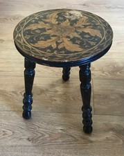 Lacquered marquetry stool for sale Lacquered marquetry stool for sale  PETERBOROUGH