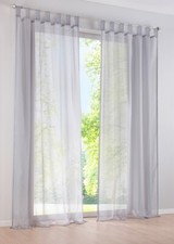 Gardine grau 145x140 gebraucht kaufen  Delmenhorst