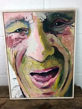 Acrylic portrait glasgow for sale  WIGSTON