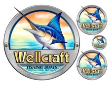 Round wellcraft boat for sale  LONDON