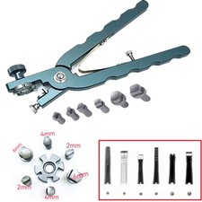 Alicate de corte de couro liga de alumínio com 6 tipos kit de forma de corte ferramenta de relojoeiro comprar usado  Enviando para Brazil