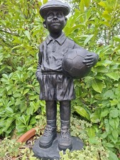 Football boy statue for sale  EASTBOURNE