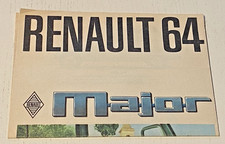 Brochure gamme renault d'occasion  Quarré-les-Tombes