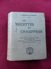 Livre recettes chauffeur d'occasion  Saint-Romain-de-Colbosc