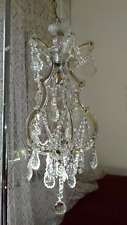 Lampadario antico cristallo usato  Torino