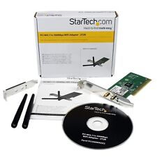 Placa adaptadora StarTech Wireless N PCI Express 300Mbps 2T2R 802.11n (PCI300WN2X2) comprar usado  Enviando para Brazil