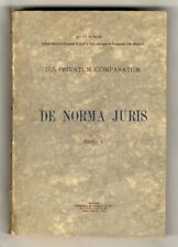 Jus comparatum privatum. usato  Firenze