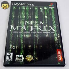 Enter the Matrix PS2 CIB (Sony PlayStation 2, 2003) Completo con Manual Probado segunda mano  Embacar hacia Argentina