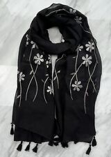 Embroidered floral tassels for sale  MANCHESTER