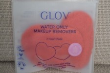 Removedores de maquillaje Glov solo agua 2 almohadillas para el corazón en rojo para todo tipo de piel segunda mano  Embacar hacia Mexico