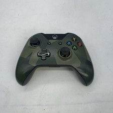Controle Microsoft Xbox One modelo 1537 Forças Armadas verde camuflado testado funcionando comprar usado  Enviando para Brazil