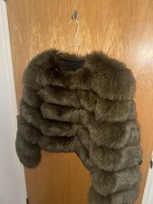 Khaki fox fur for sale  CANTERBURY