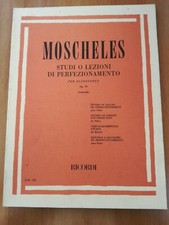 Ricordi moscheles studi usato  Castellammare di Stabia