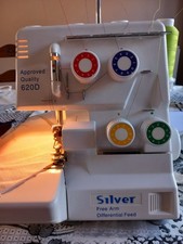 Domestic overlock machine for sale  RUGBY
