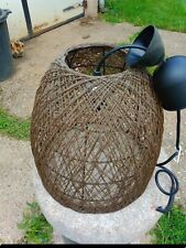 Lustre suspendu marron d'occasion  Villeneuve-sur-Yonne