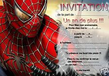 Cartes invitation anniversaire d'occasion  Lapalud