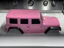 Jeep Wrangler Rubicon pro-line carroceria 1/10 linda em rosa comprar usado  Enviando para Brazil
