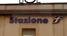 Scritta stazione scala usato  Carignano