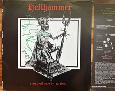 Hellhammer SIGNED Tom Warrior Apocalyptic Raids & Bathory - Colombia Vinyl LP comprar usado  Enviando para Brazil