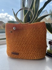 Handmade orange crochet for sale  PONTYPRIDD