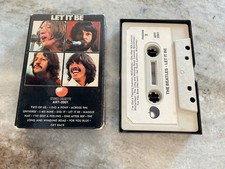 THE BEATLES LET IT BE 1970 Original Slipcase Cassette Tape APPLE ART 2001 comprar usado  Enviando para Brazil
