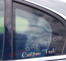 Usado, Adesivo de vinil decalque texto personalizado - Compatível com carro caminhão SUV letras personalizadas OLY comprar usado  Enviando para Brazil