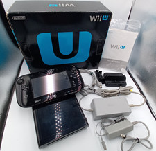Usado, Conjunto de console Nintendo Wii U 32GB preto premium pacote importado do Japão funcionando comprar usado  Enviando para Brazil
